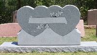 HEARTS GRAY GRANITE 